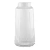 Ridged Glass Vase - Clear -Optimal Furniture Store 12879296 9984860349981488