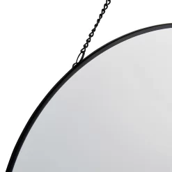 Round Mirror - Black - 30cm -Optimal Furniture Store 12879325 5314869936254100