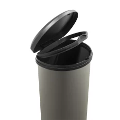 Curver 40L Deco Bin - Textured Grey -Optimal Furniture Store 12882210 6844843510201347