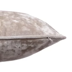 Large Crushed Velvet Cushion - Champagne - 58x58cm -Optimal Furniture Store 12882319 8614843610974314