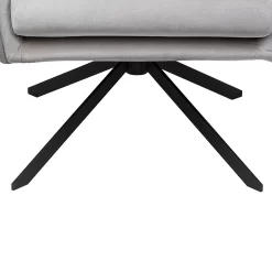 Pia Pleat Swivel Chair - Silver -Optimal Furniture Store 12882871 1334887373193112