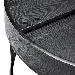 House Beautiful Halo Black Ash Coffee Table -Optimal Furniture Store 12886095 9744862227759035
