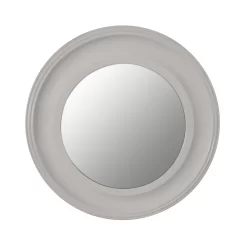 Country Living Round Wall Mirror 55cm - Country Grey