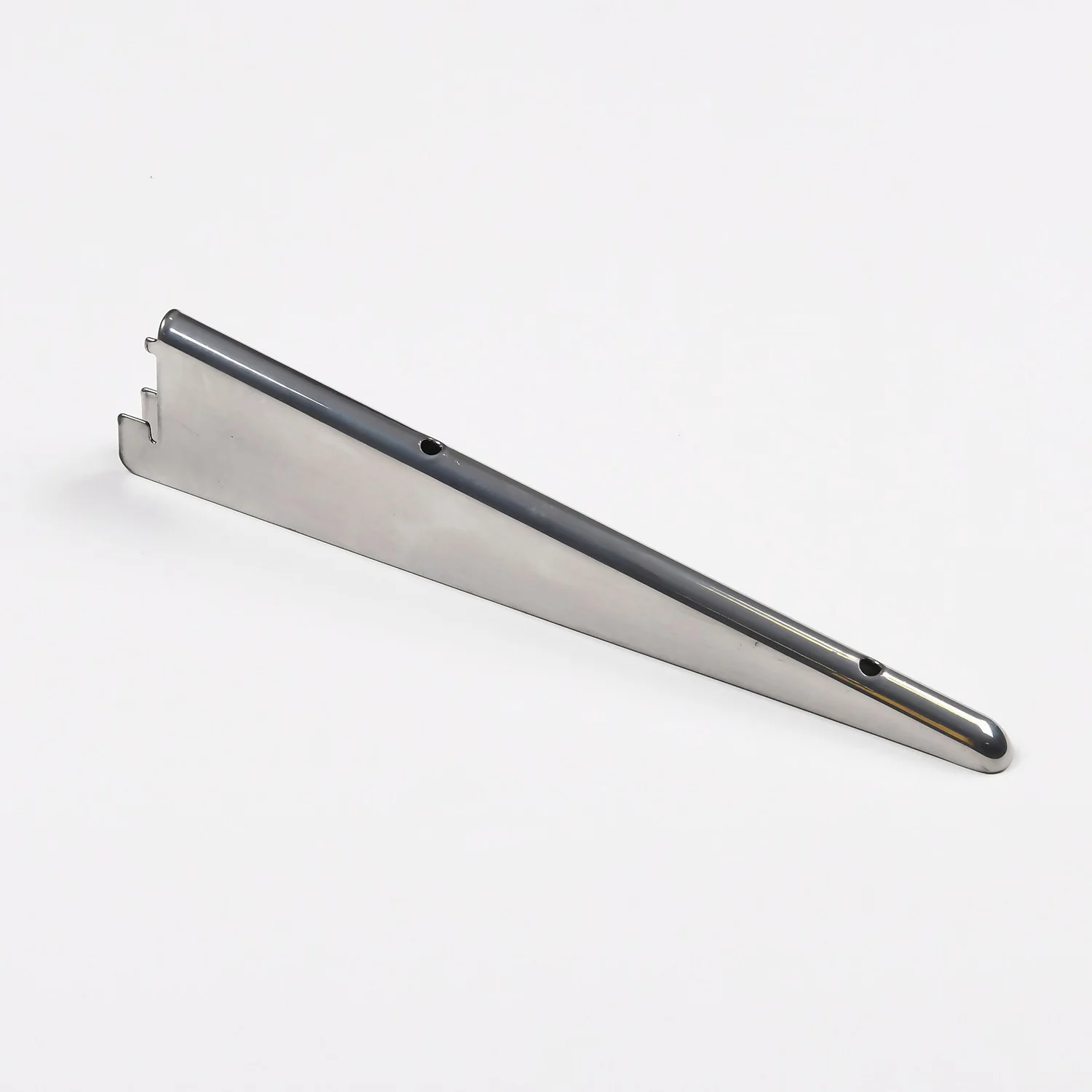 Twin Slot Shelving Kit - 1981mm Krome Twinslot And 470mm Brackets - Chrome Effect 4 Twin Slot Shelving Kit - 1981mm Krome Twinslot And 470mm Brackets - Chrome Effect - Image 2