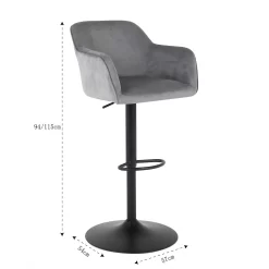 Barbara Height Adjustable Bar Stool 17 Barbara Height Adjustable Bar Stool -Optimal Furniture Store 12888979 1524843287948990