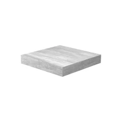 Flexi Storage Decorative Shelving Floating Shelf Grey Oak 250x38x250mm