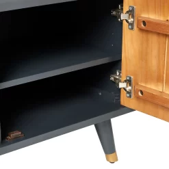 Franklin Wide TV Stand -Optimal Furniture Store 12891847 2104938627821580