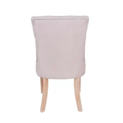 Serena Scoop Dining Chair - Set Of 2 -Optimal Furniture Store 12891855 8834862754821091