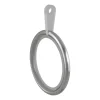 Curtain Rings (Pack Of 10) - Silver Brushed