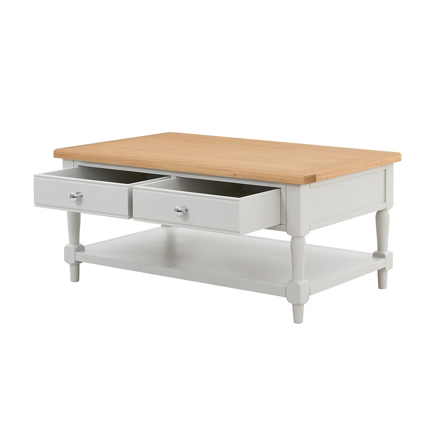 Westcott Oak Painted Coffee Table 6 Westcott Oak Painted Coffee Table - Image 4