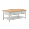 Westcott Oak Painted Coffee Table -Optimal Furniture Store 12914127 3745036621021925