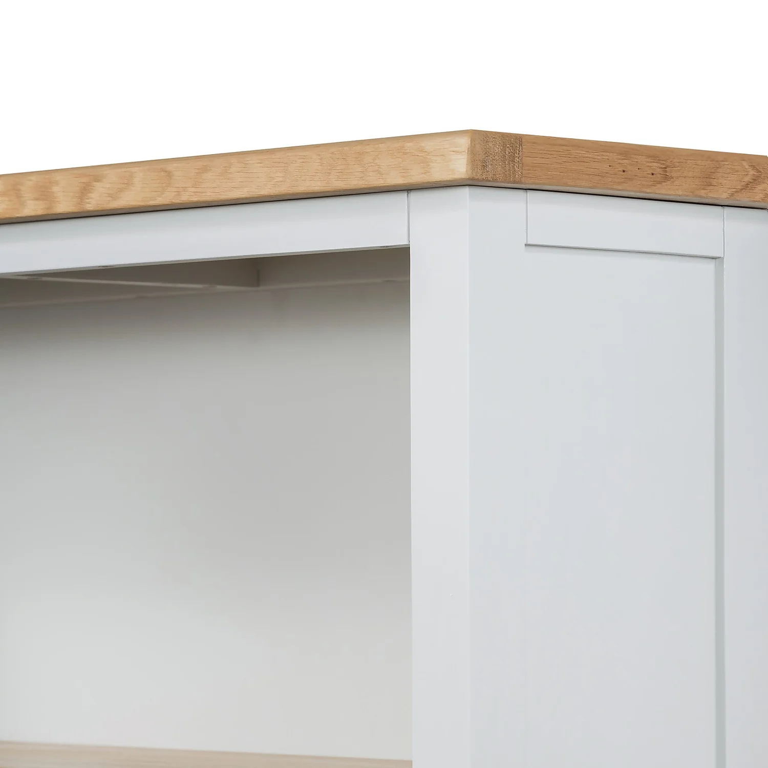 Westcott Oak Painted Low Open Bookcase 7 Westcott Oak Painted Low Open Bookcase - Image 5