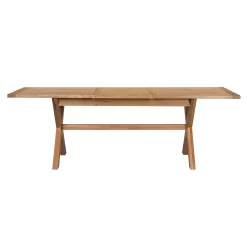 Hocombe 8-10 Seat Extending Dining Table - Oak -Optimal Furniture Store 12914673 6174933242480396