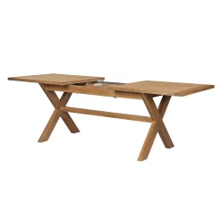 Hocombe 8-10 Seat Extending Dining Table - Oak -Optimal Furniture Store 12914673 7574933242443286