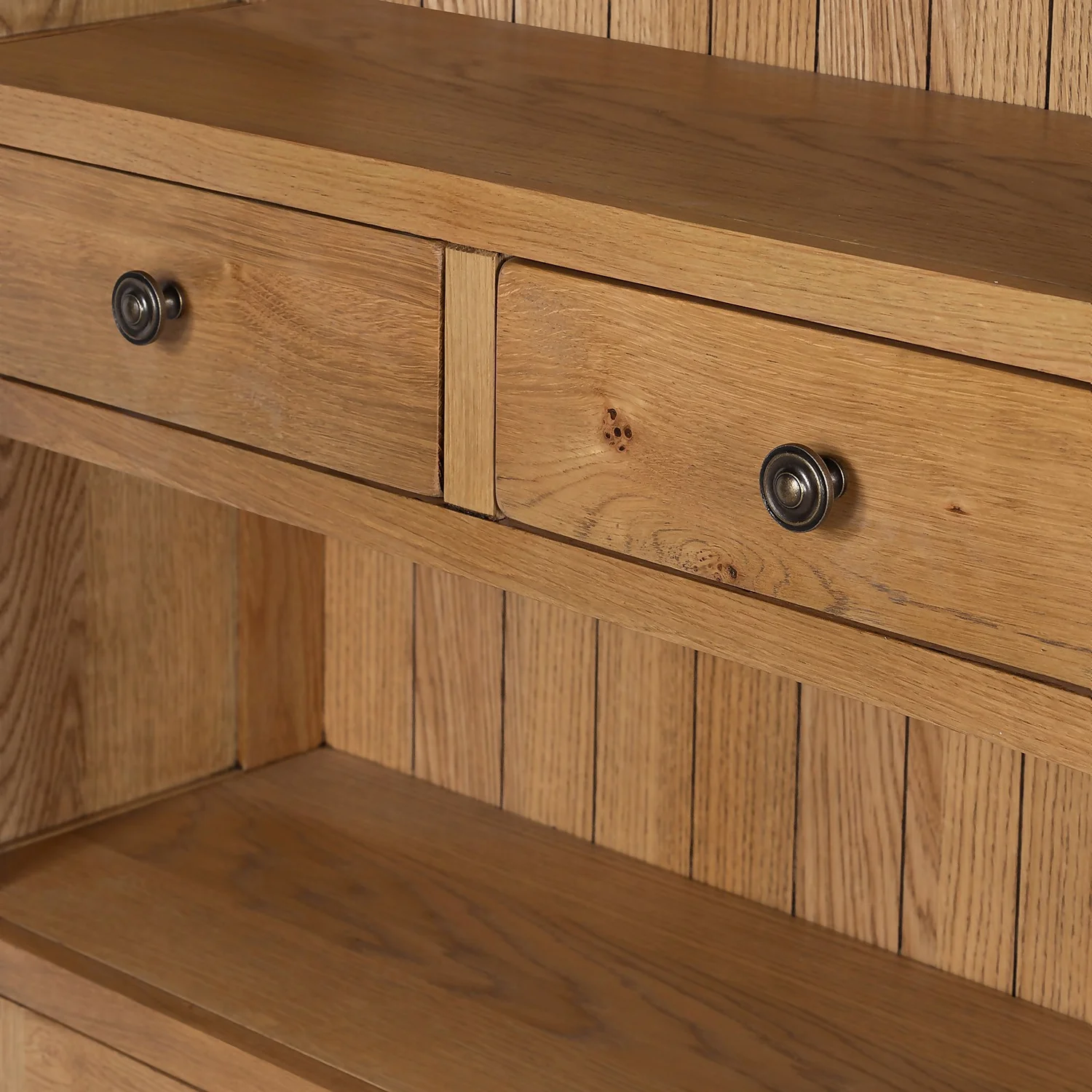 Hocombe Display Bookcase - Oak 10 Hocombe Display Bookcase - Oak - Image 8