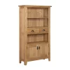 Hocombe Display Bookcase - Oak -Optimal Furniture Store 12914676 3065036607858189