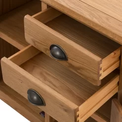 Hocombe Small Sideboard - Oak -Optimal Furniture Store 12914677 1534933242543729