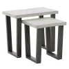 Dalston Grey Ash Nest Of Tables -Optimal Furniture Store 12915451 5965036621077221
