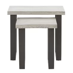 Dalston Grey Ash Nest Of Tables -Optimal Furniture Store 12915451 9414885834753380