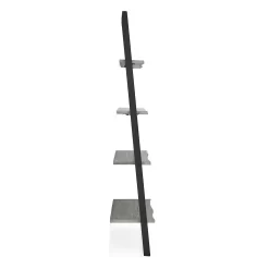 Dalston Grey Ash Ladder Shelf -Optimal Furniture Store 12915459 1754891995376542