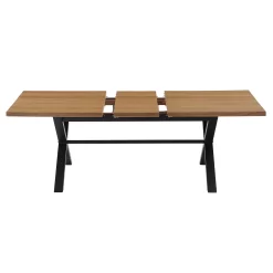Albury Oak 6-8 Seat Extending Dining Table -Optimal Furniture Store 12916836 8044891994789832