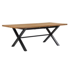 Albury Oak 6-8 Seat Extending Dining Table -Optimal Furniture Store 12916836 9934891994713935