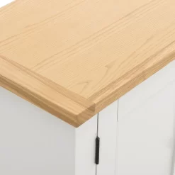 Ashstead Small Sideboard - Oak & Ivory -Optimal Furniture Store 12917103 1284897163120949