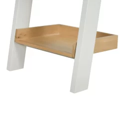 Ashstead Ladder Shelf - Oak & Ivory -Optimal Furniture Store 12917109 5224897162208349
