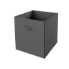 Living Elements Compact Cube Fabric Insert - Charcoal -Optimal Furniture Store 12932932 9274887875348220