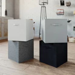 Living Elements Compact Cube Fabric Insert - Grey -Optimal Furniture Store 12932937 1994887875291190