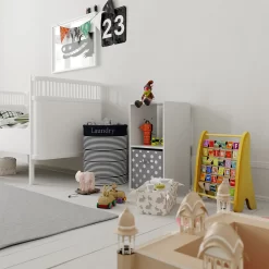 Living Elements Compact Cube Foil Spot Insert - Grey & Silver -Optimal Furniture Store 12932940 9274887876065367