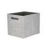 Clever Cube Patterned Fabric Insert - Grey Jacquard