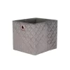 Clever Cube Quilted Velvet Insert - Grey -Optimal Furniture Store 12932957 1064900282390692