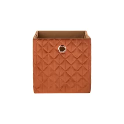 Clever Cube Quilted Velvet Insert - Rust -Optimal Furniture Store 12932959 1794900282791174