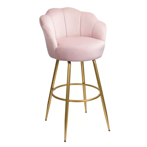 Sophia Bar Stool - Blush -Optimal Furniture Store 12937423 1734887372816798