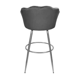 Sophia Bar Stool - Grey -Optimal Furniture Store 12937426 4604887372876279