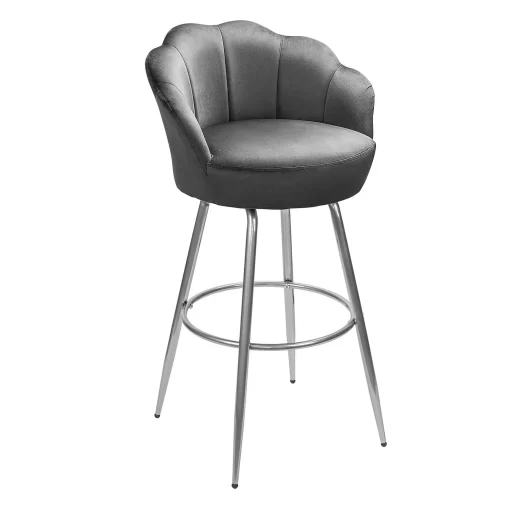 Sophia Bar Stool - Grey -Optimal Furniture Store 12937426 9794887372816300
