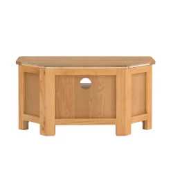 Norbury Corner TV Stand - Oak -Optimal Furniture Store 12940834 3444873340656800