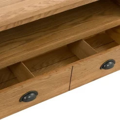 Norbury Corner TV Stand - Oak -Optimal Furniture Store 12940834 8884873340679492