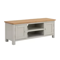 Norbury Wide TV Stand - Grey