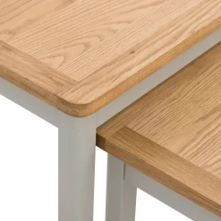 Norbury Nest Of 2 Tables - Grey 14 Norbury Nest Of 2 Tables - Grey -Optimal Furniture Store 12940857 8984873337424537