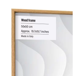 Wood Photo Frame - 50x50cm - Oak -Optimal Furniture Store 13035779 5904887576860643
