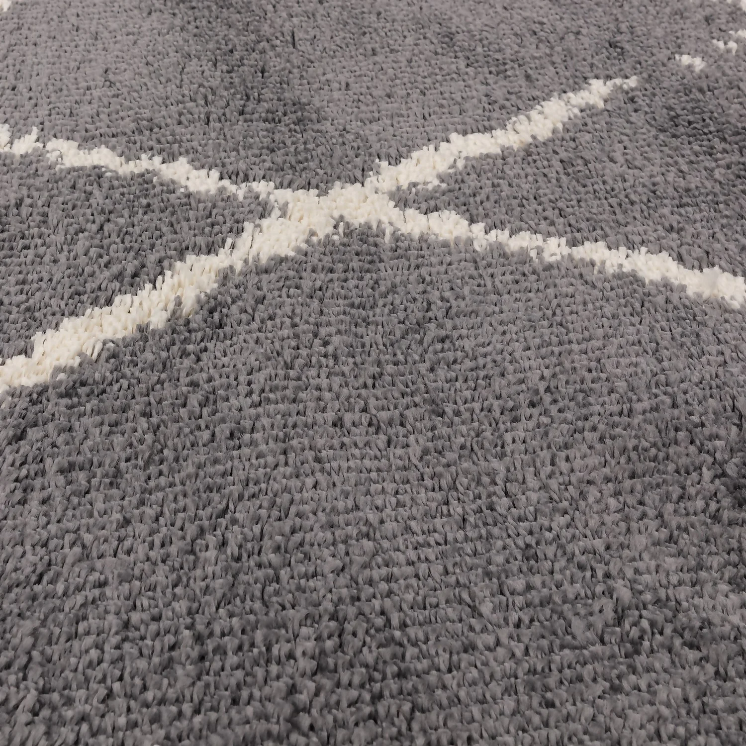 Moroccan Diamond Rug - Charcoal - 160x230cm 6 Moroccan Diamond Rug - Charcoal - 160x230cm - Image 4