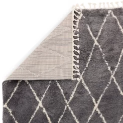 Moroccan Diamond Rug - Charcoal - 160x230cm 7 Moroccan Diamond Rug - Charcoal - 160x230cm -Optimal Furniture Store 13112204 2004874881197951