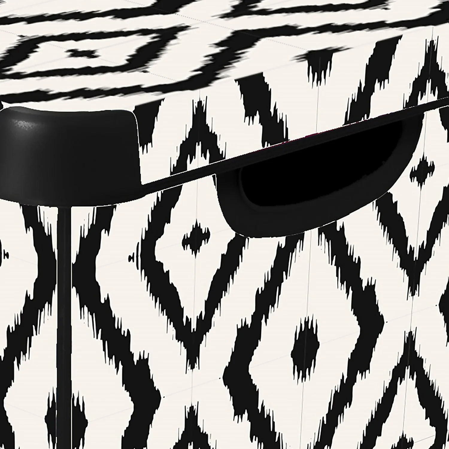 Curver Stockholm Aztec Deco Storage Box - Black & White 22L 4 Curver Stockholm Aztec Deco Storage Box - Black & White 22L - Image 2