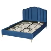 Sophia Scallop Double Bed - Navy -Optimal Furniture Store 13163858 1864918700668899
