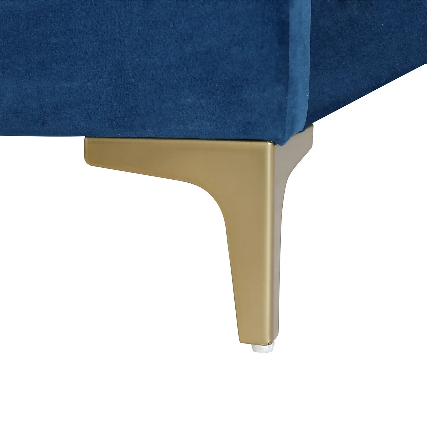 Sophia Scallop Double Bed - Navy 9 Sophia Scallop Double Bed - Navy - Image 7