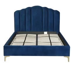 Sophia Scallop Double Bed - Navy 11 Sophia Scallop Double Bed - Navy -Optimal Furniture Store 13163858 4834918700753733