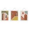 Moroccan Hanging Prints - Set Of 3 - 40x30cm -Optimal Furniture Store 13204998 2514910172121575