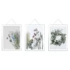 Floral Hanging Prints - Set Of 3 - 40x30cm -Optimal Furniture Store 13204999 1064910122809408